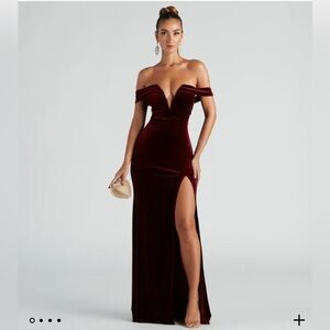 Velvet Windsor Mermaid Dress